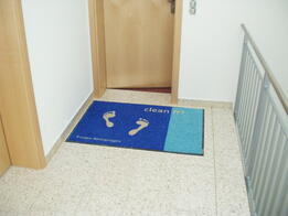 Schmutzfangermatte mit Logo