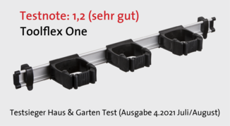 Testsieger Toolflex One P-01 (Haus & Garten Test)